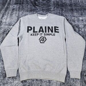 Plaine Sweatshirt LA Streetwear Made In The Usa Mens Sz Small Retails $60